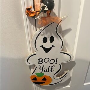 White and Black Ghost Art Wall Decor